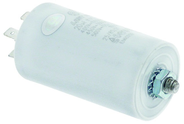 Condensador de servicio capacidad 20µF 450V tolerancia 5% 50/60Hz