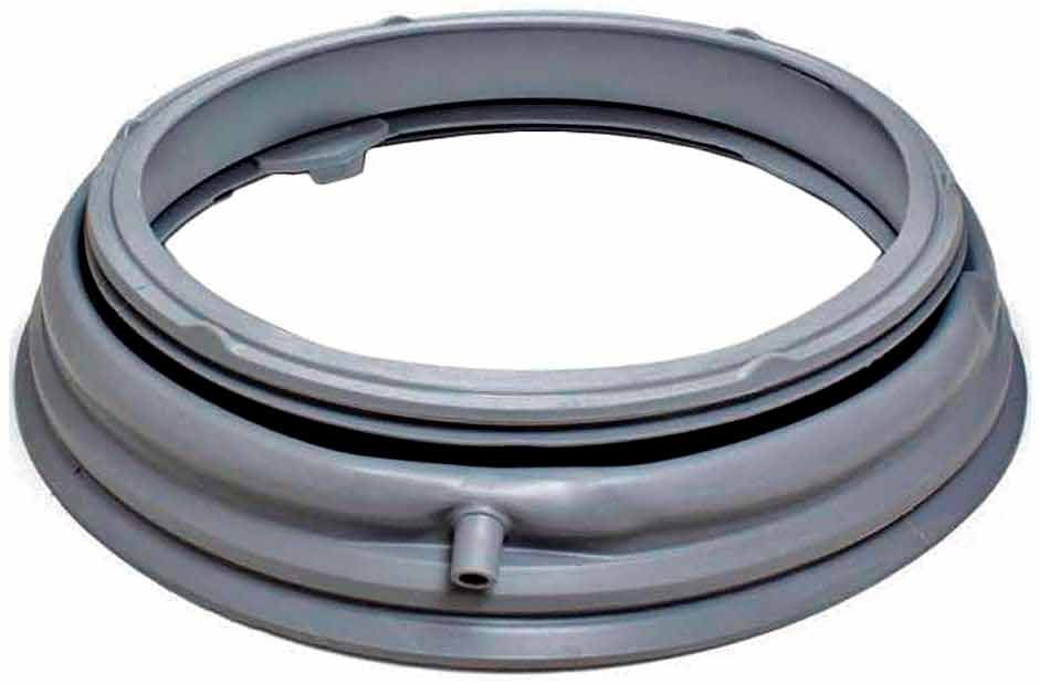 Goma de Escotilla para Lavadora LG con Desagüe | Recambio Adaptable Modelos WD10480TP, WD12703MD, WD12801T y más | Referencias