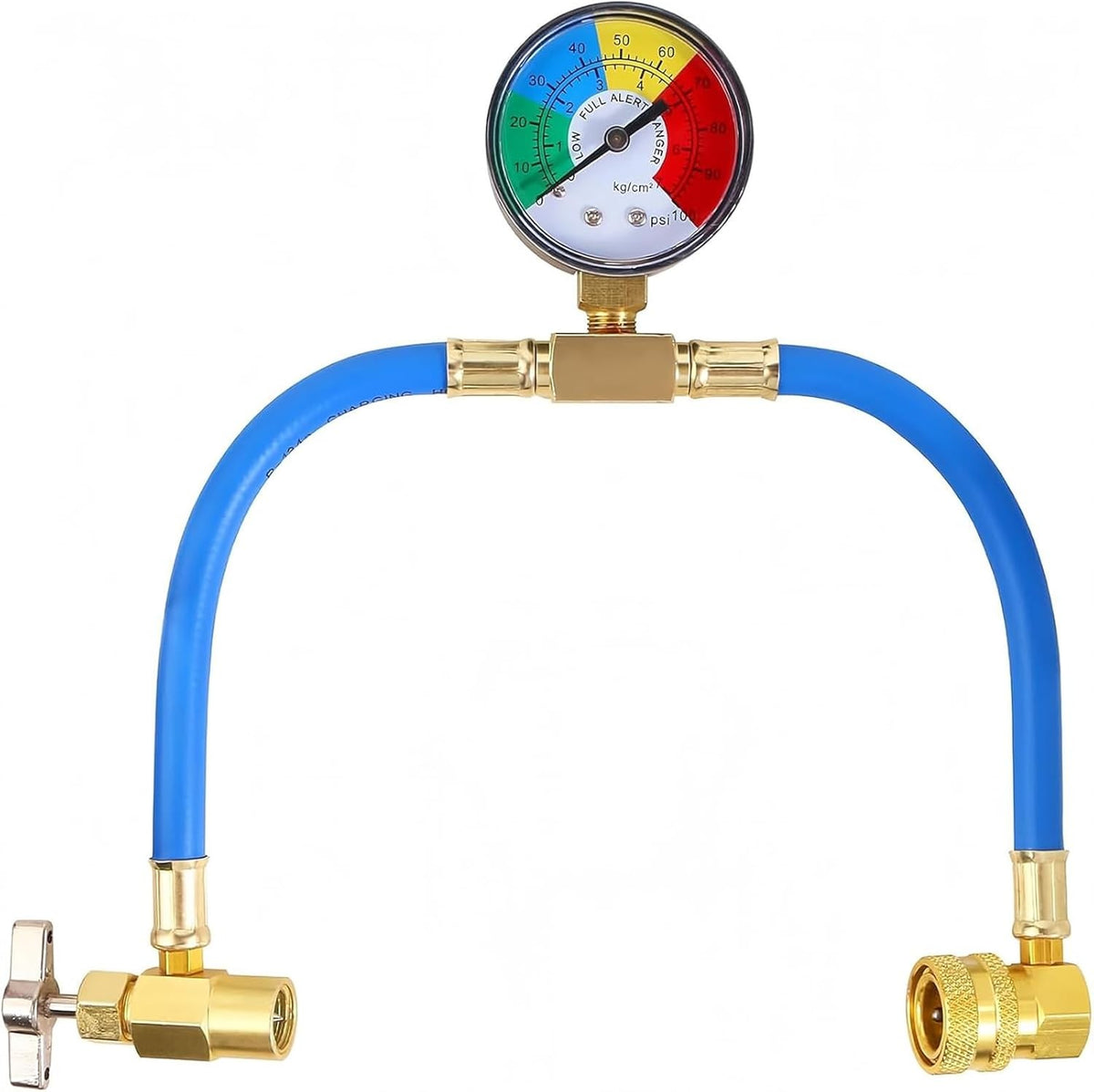 Manguera De Carga con manometro para Aire Acondicionado Para Coche R134A, MINUS 30