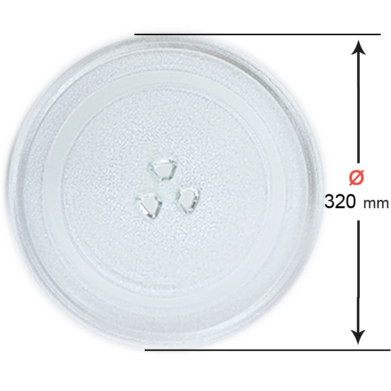Plato Microondas Ø 320mm Universal
