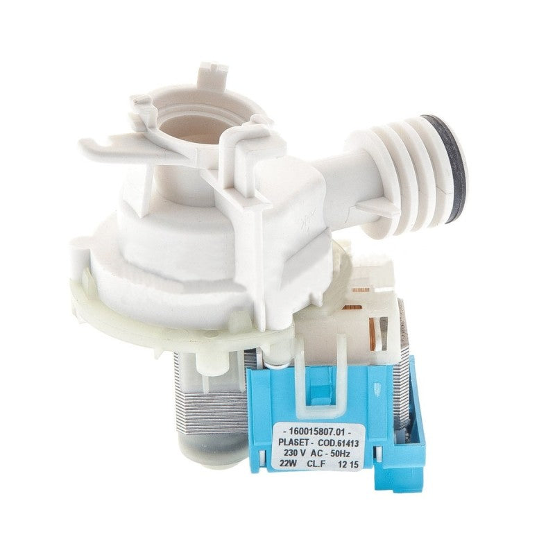 Bomba de Desagüe para Lavavajillas Indesit, Ariston, Hotpoint y Teka | Recambio Compatible C00143739 y 090537 | Motor de Drenaj