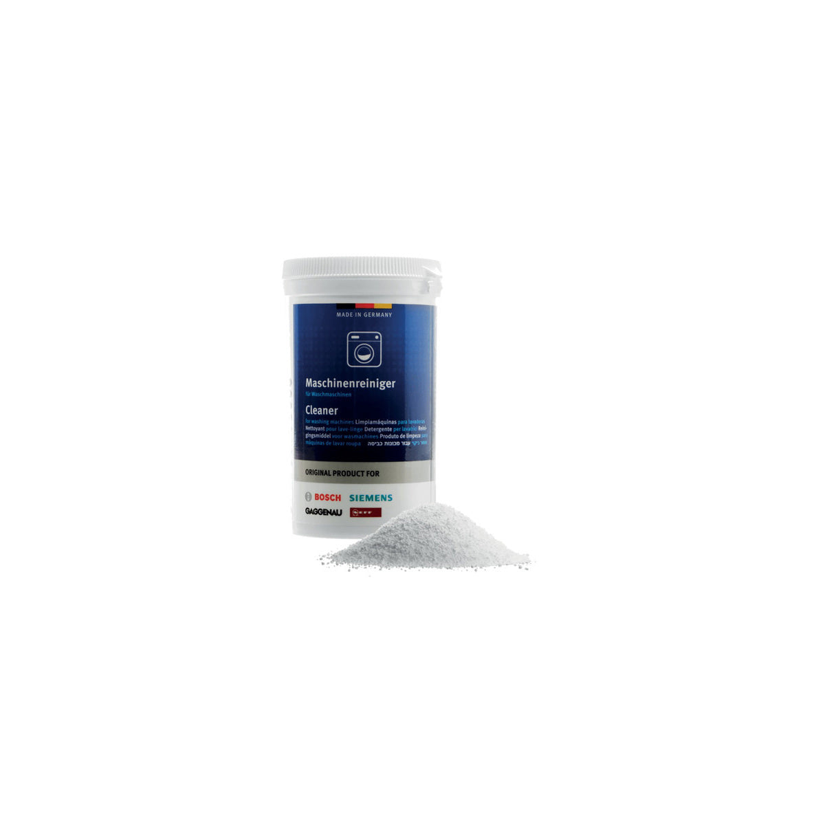 Limpiador lavadoras en polvo | compatible con BOSCH | Calidad Original | Codigo fabricante | Para modelos universal