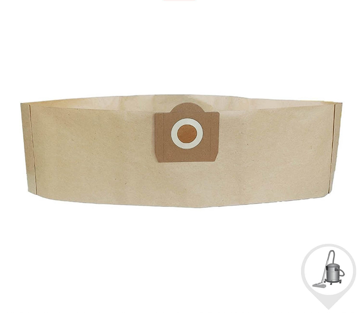 Pack de 4 Bolsas de Papel Compatibles con Aspiradoras Rowenta, Bully, Collecto, Kärcher WD3