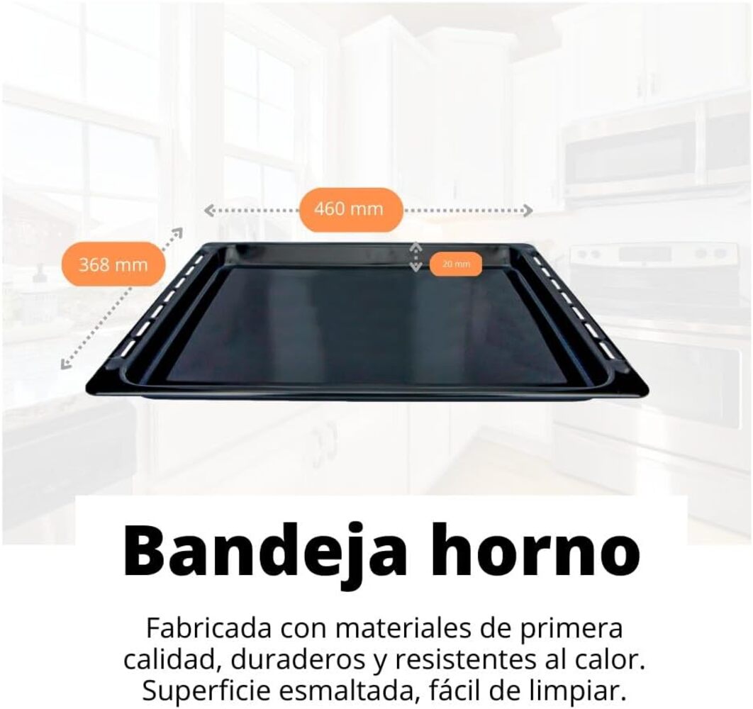 Bandeja Horno TEKA 460X370X24mm 82405901