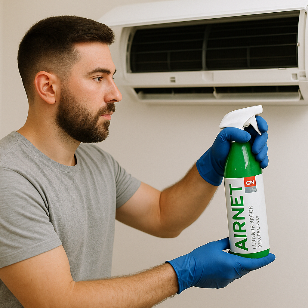AIRNET Limpiador Desinfectante Aire Acondicionado Universal 750 ml