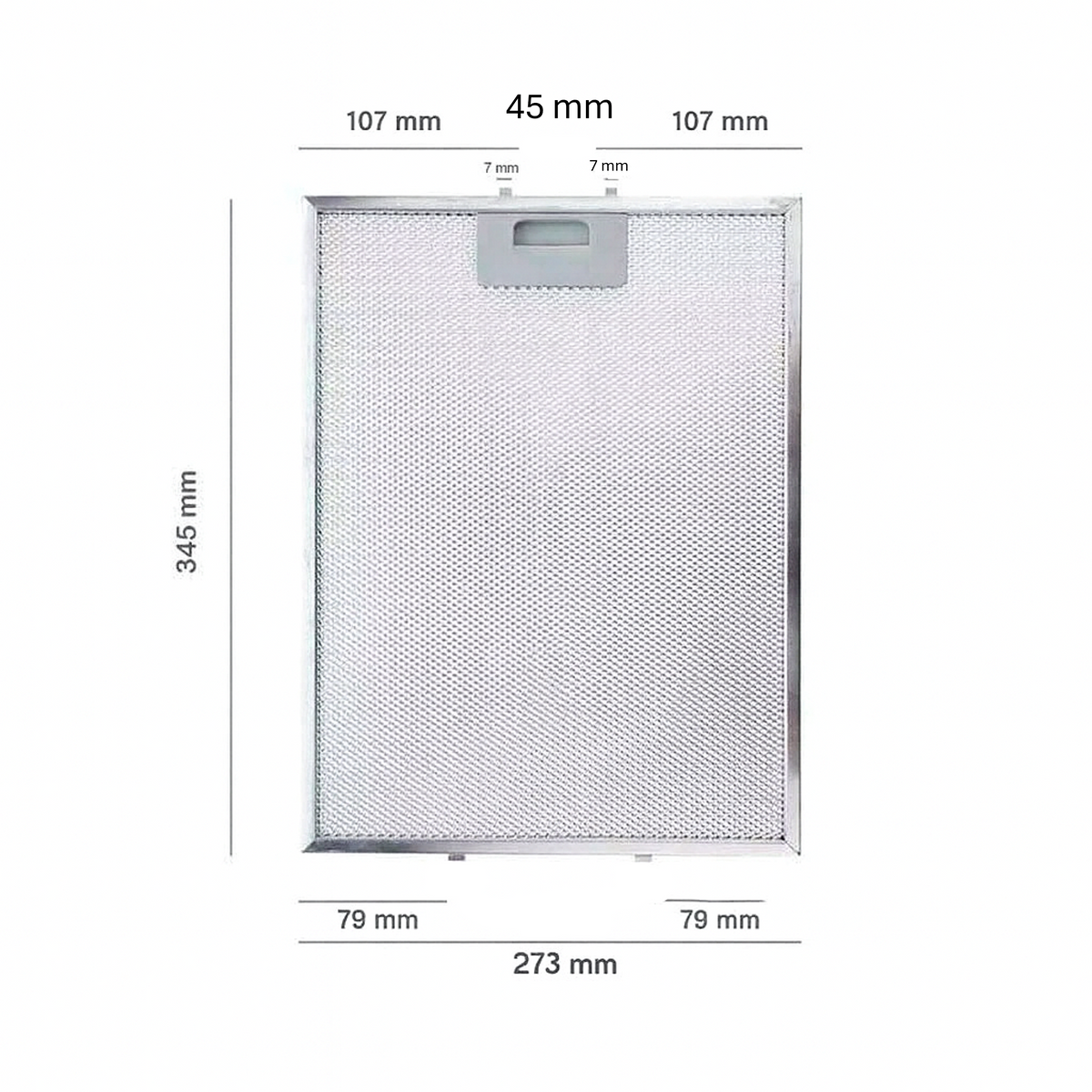 Filtro Campana Extractora TEKA 275x345mm 81460133 (2 UNIDADES)
