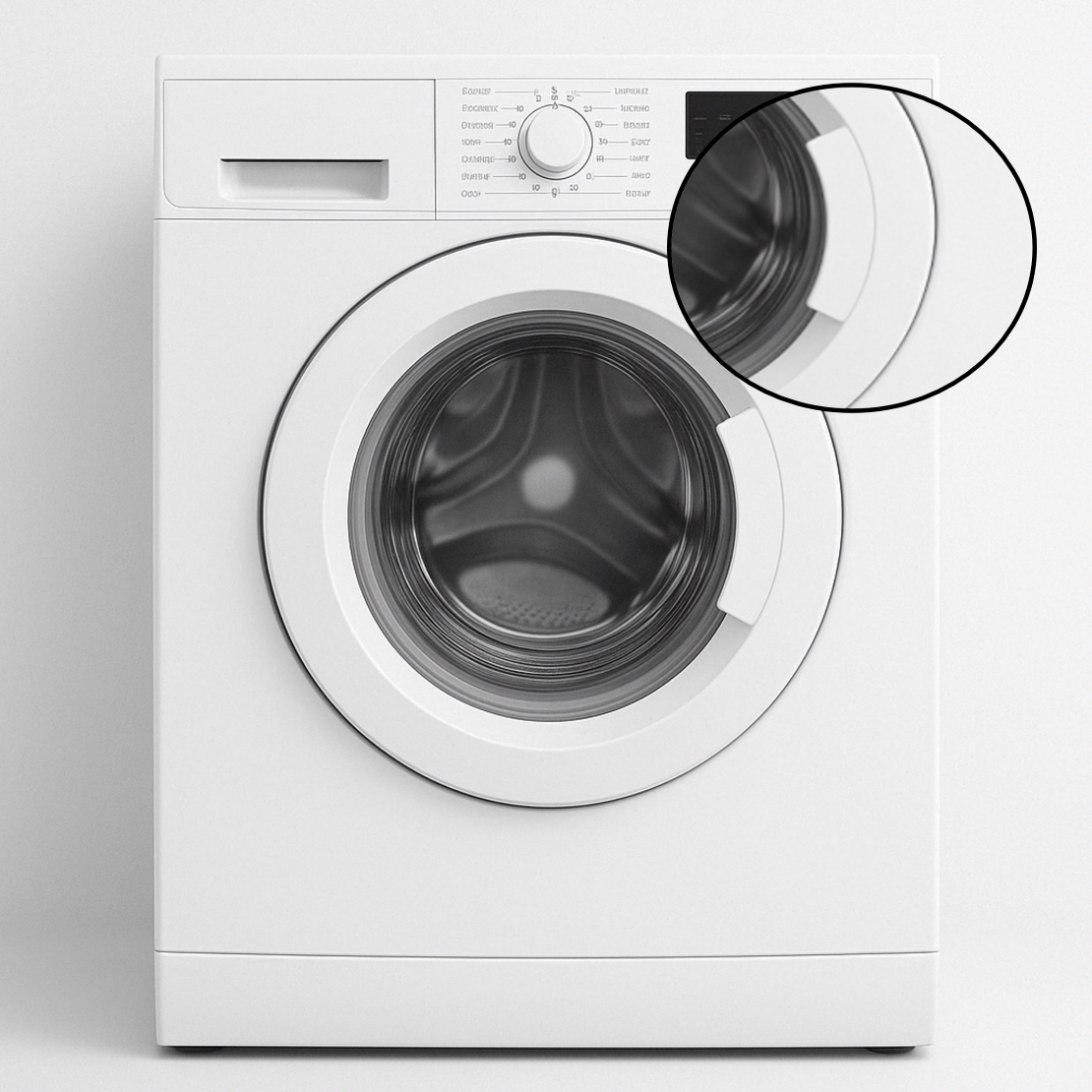 Kit Tirador de Puerta Lavadora Electrolux 4055137402 - Compatible con Ikea, Zanussi y AEG