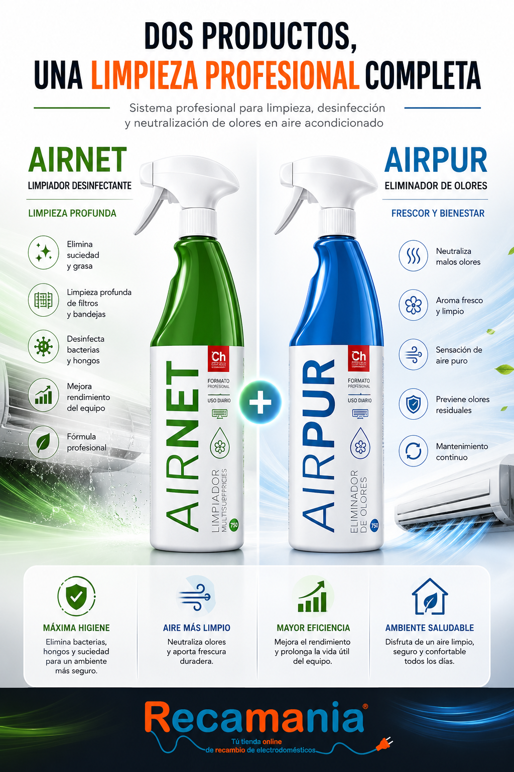 KIT AIRNET + AIRPUR