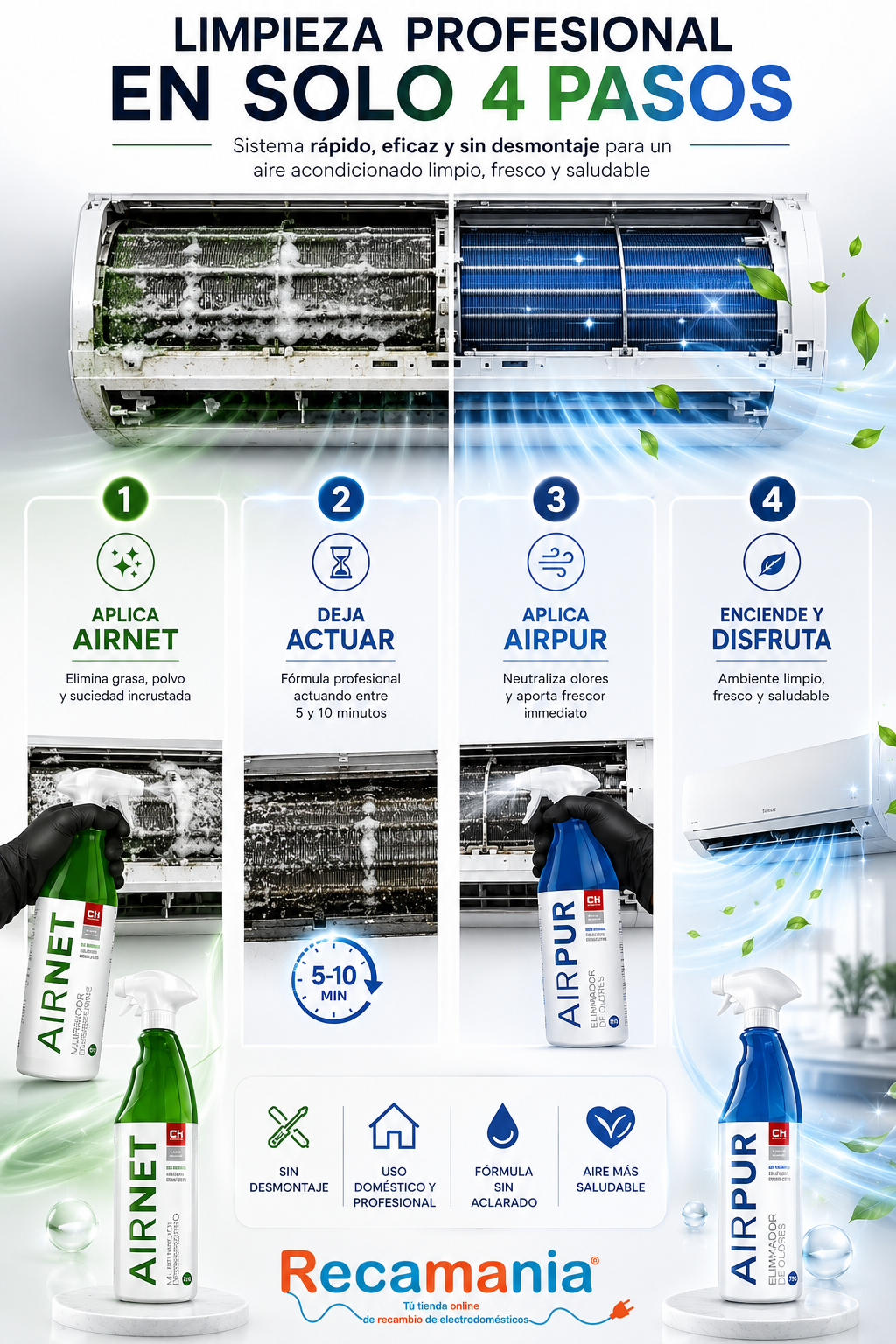 KIT AIRNET + AIRPUR