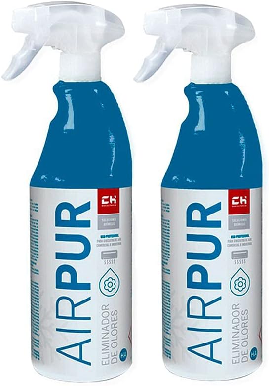 Pack AIRPUR + AIRPUR  Eliminador Olores Aire Acondicionado UNIVERSAL 750ml