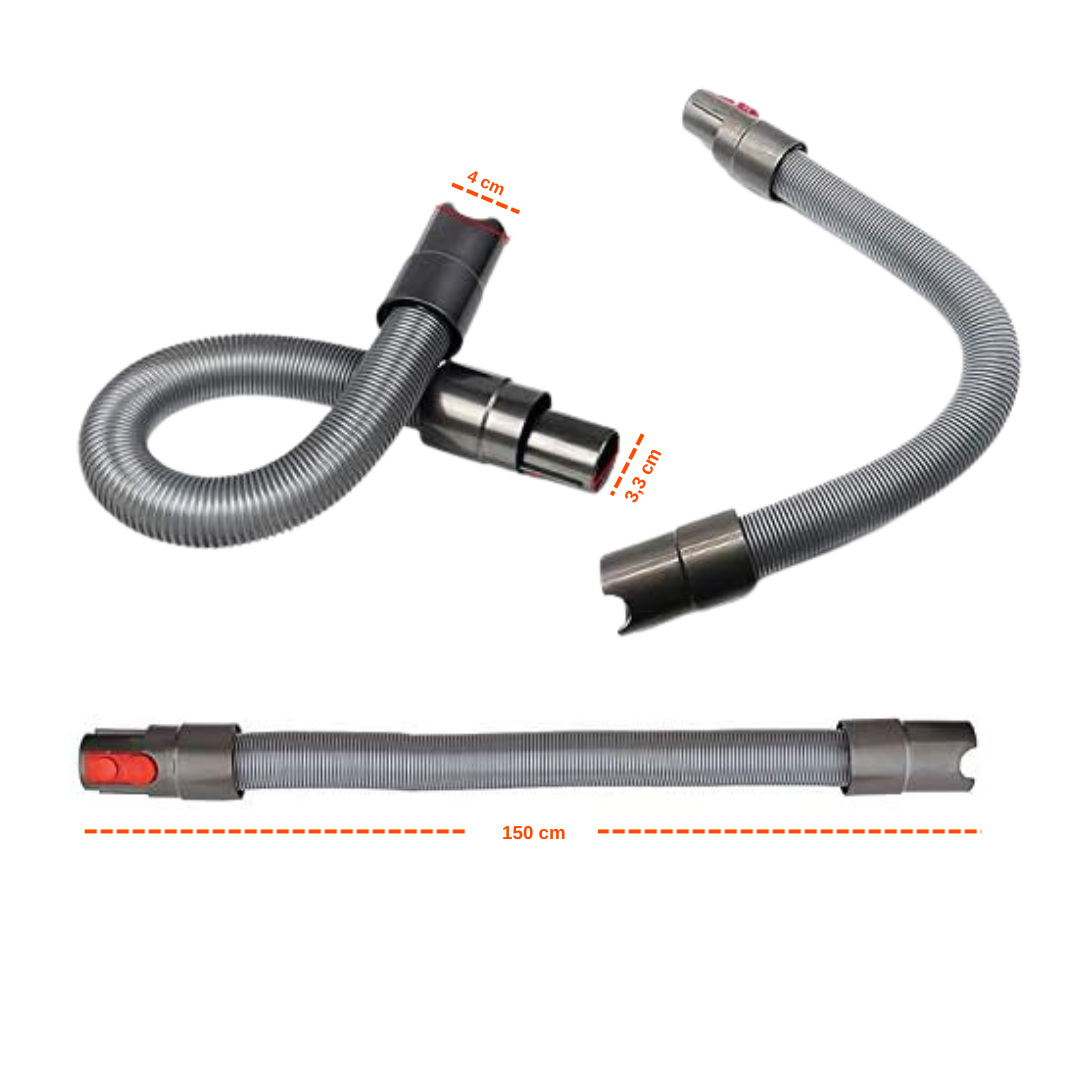 Accesorios  Adaptables con Dyson V7 V8 V10 V10 V11  5 cepillos yTubo Flexible