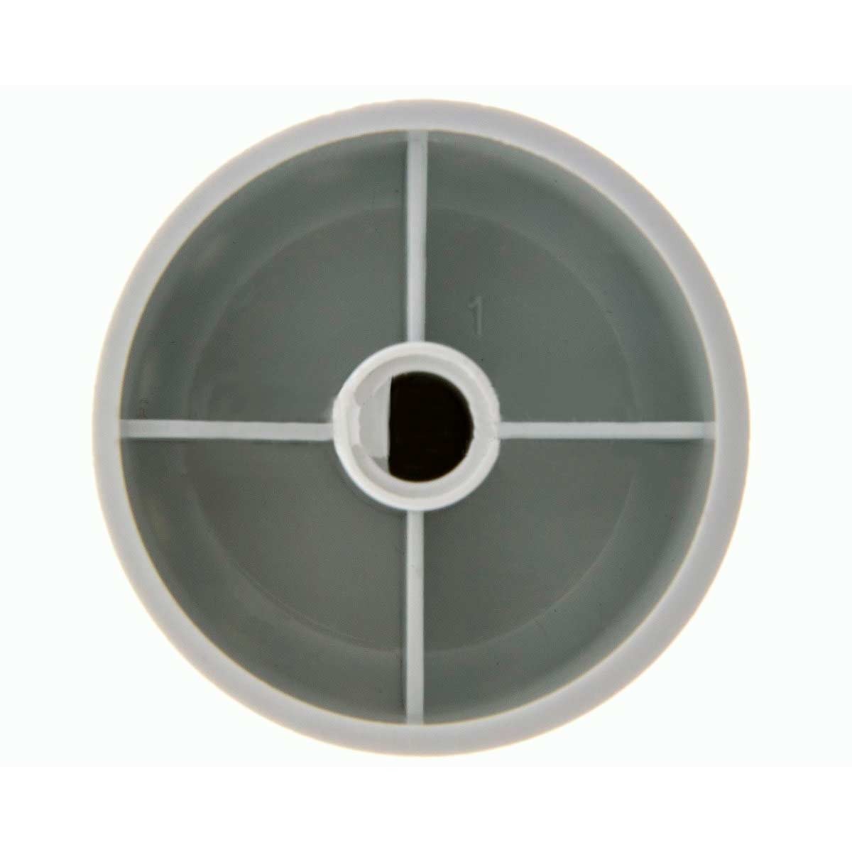 Mando Termostato Horno TEKA HE490  Ø6 mm Blanco