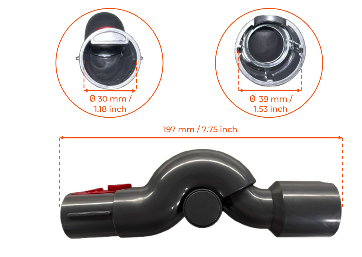 Adaptador Superficie Alto Aspirador Dyson V7 V8 V10 V11 V15