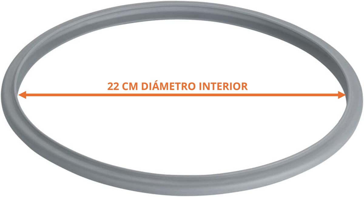 Goma olla super-rápida diámetro 22 cm Magefesa Practika Plus